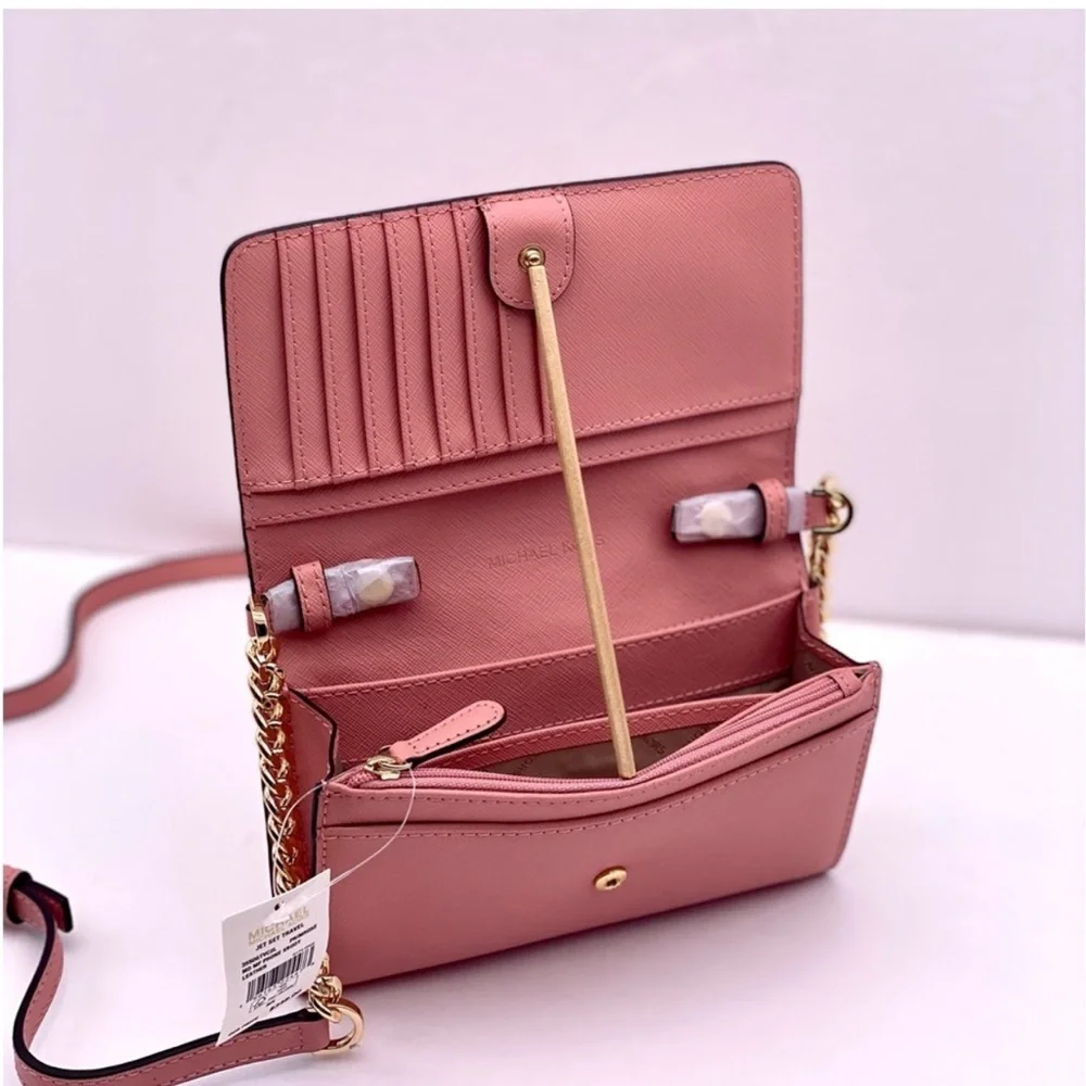 Michael Kors Pink Phone Crossbody Bag